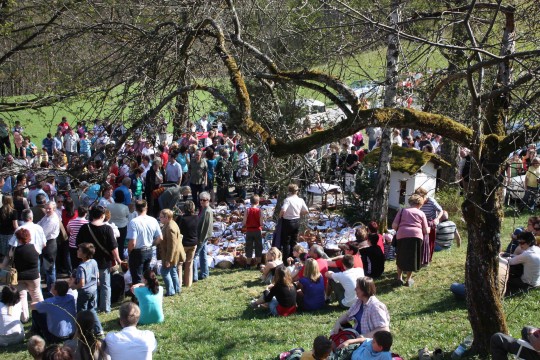 Osterspeisensegnung Schönau / Pfarre Altenmarkt